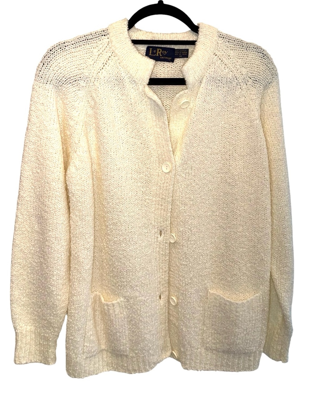 Leroy Knitwear button cardigan